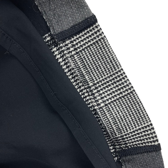 JEAN PAUL GAULTIER PANELED SHEATH HOUNDSTOOTH CHECK PLAID TAILORED PENCIL SKIRT - Picture 10 of 14